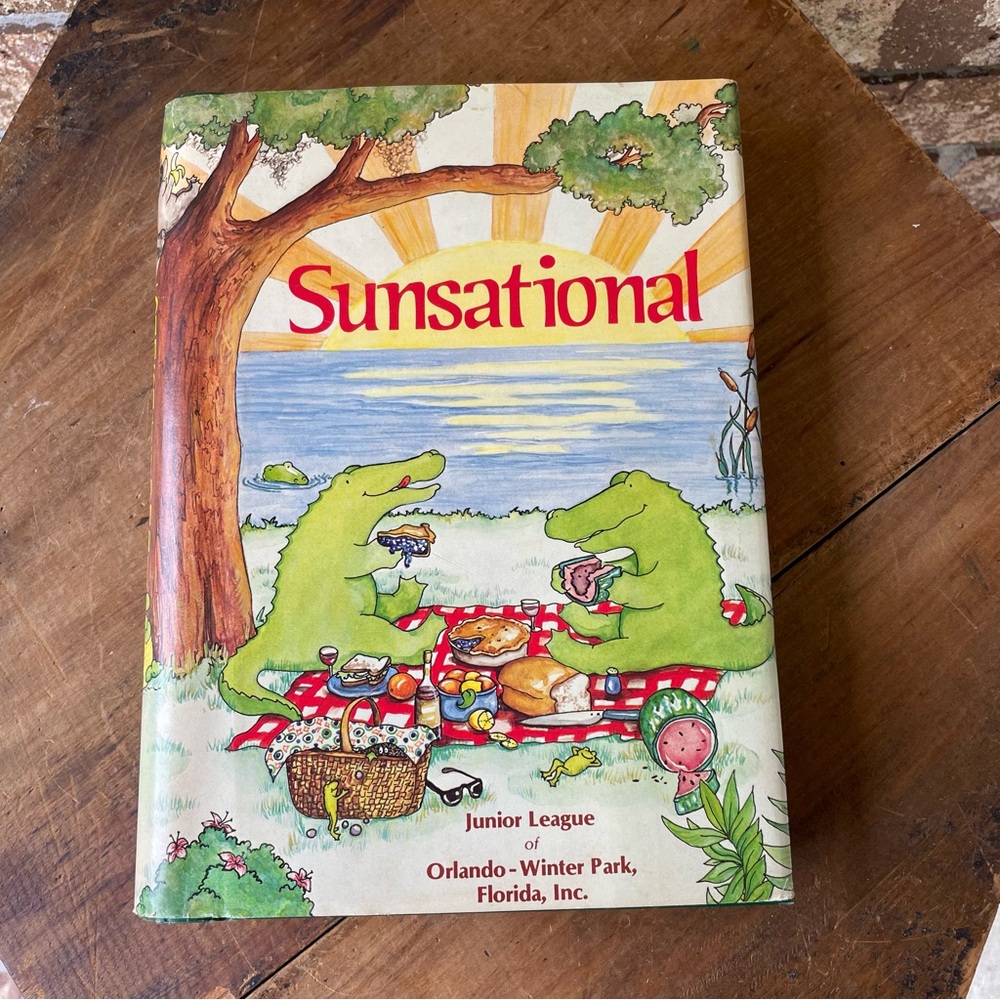 Sunsational Junior League Cookbook Orlando Florida First Printing 1982 Spiral